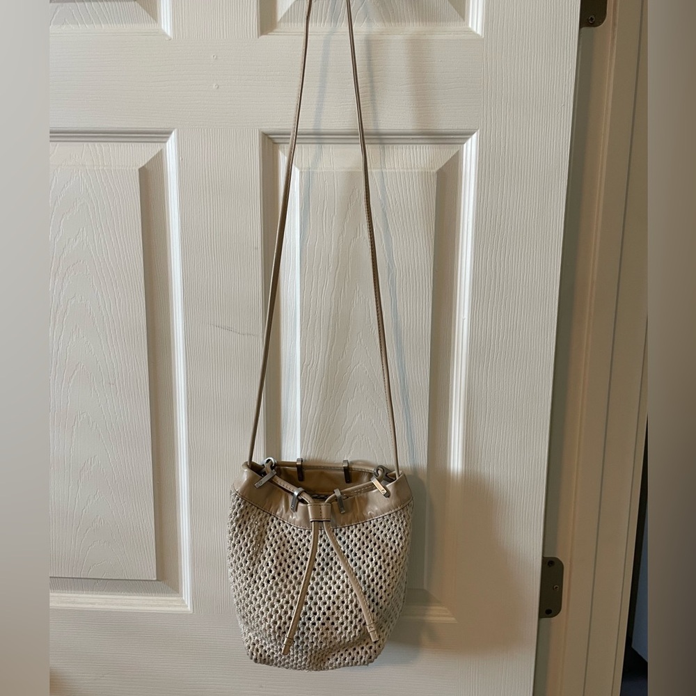 Rag & Bone Beige Mesh Shoulder Bag